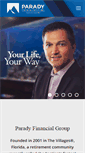 Mobile Screenshot of paradyfinancial.com